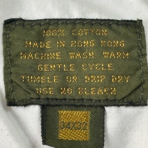 Vintage 70-80s Relaxed 34x32 Corduroy Pants Baggy Straight Made in Hong Kong - Picture 4 of 7